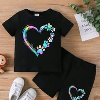 Short Sleeve T-shirt Set for Kids (Boys)