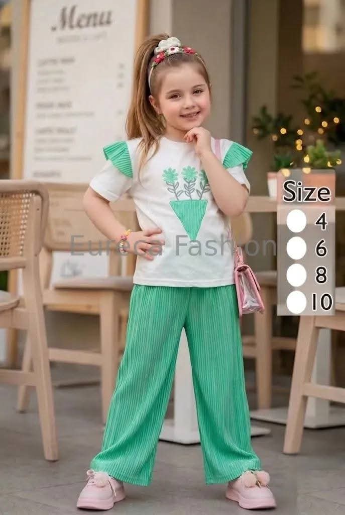 Exclusive Long Pant+T-shirt set