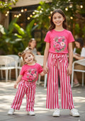 Exclusive Long pant+Half sleeve T-shirt set
