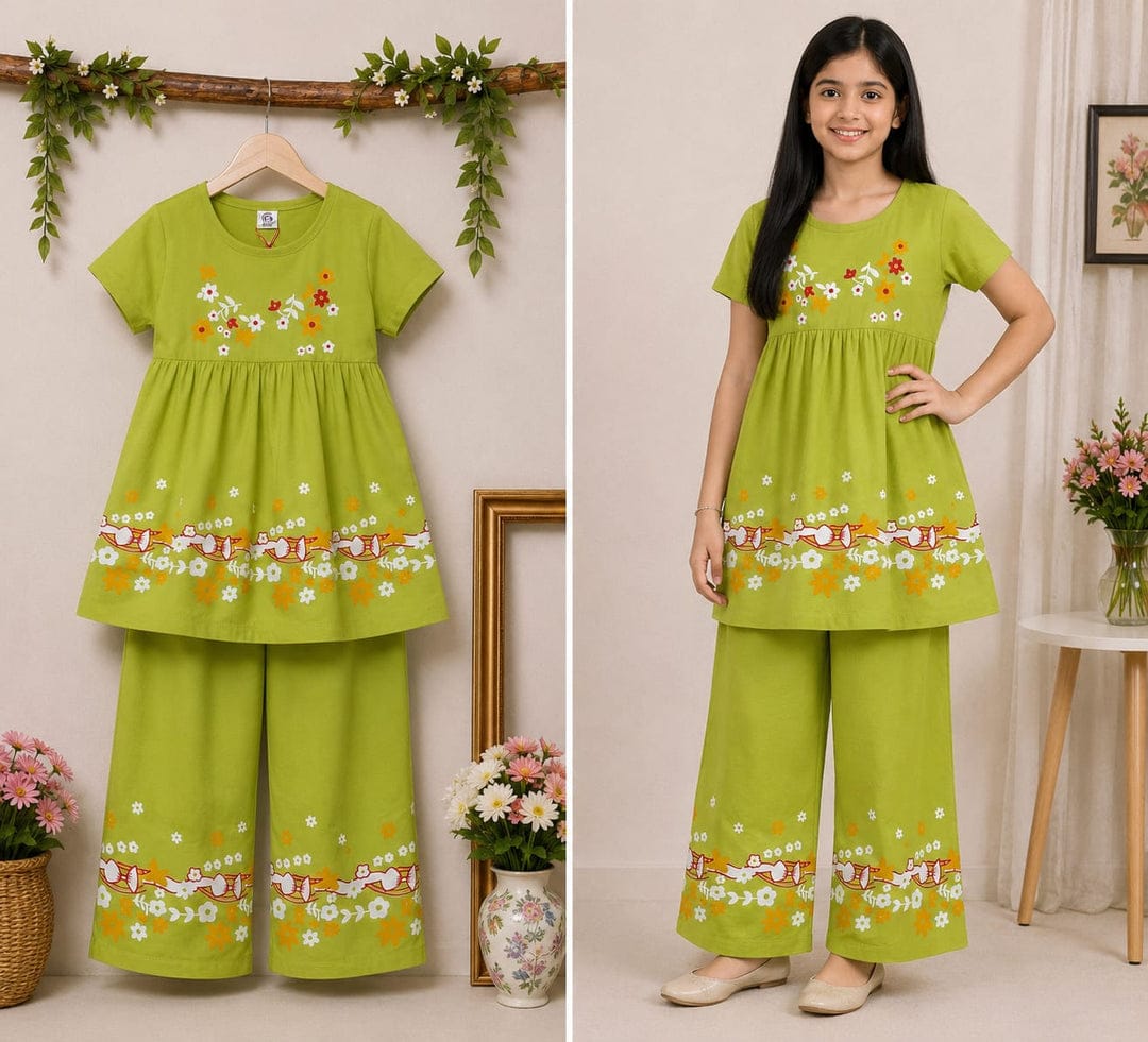 Premium Outerwear Dress Set for Your Little Princess