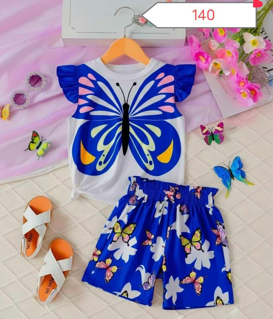 Fantasy Printed Short Sleeve T-shirt Set for your Kids