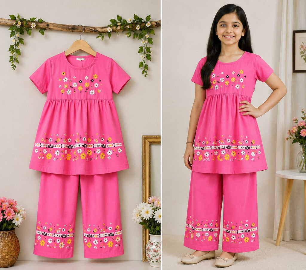 Premium Outerwear Dress Set for Your Little Princess