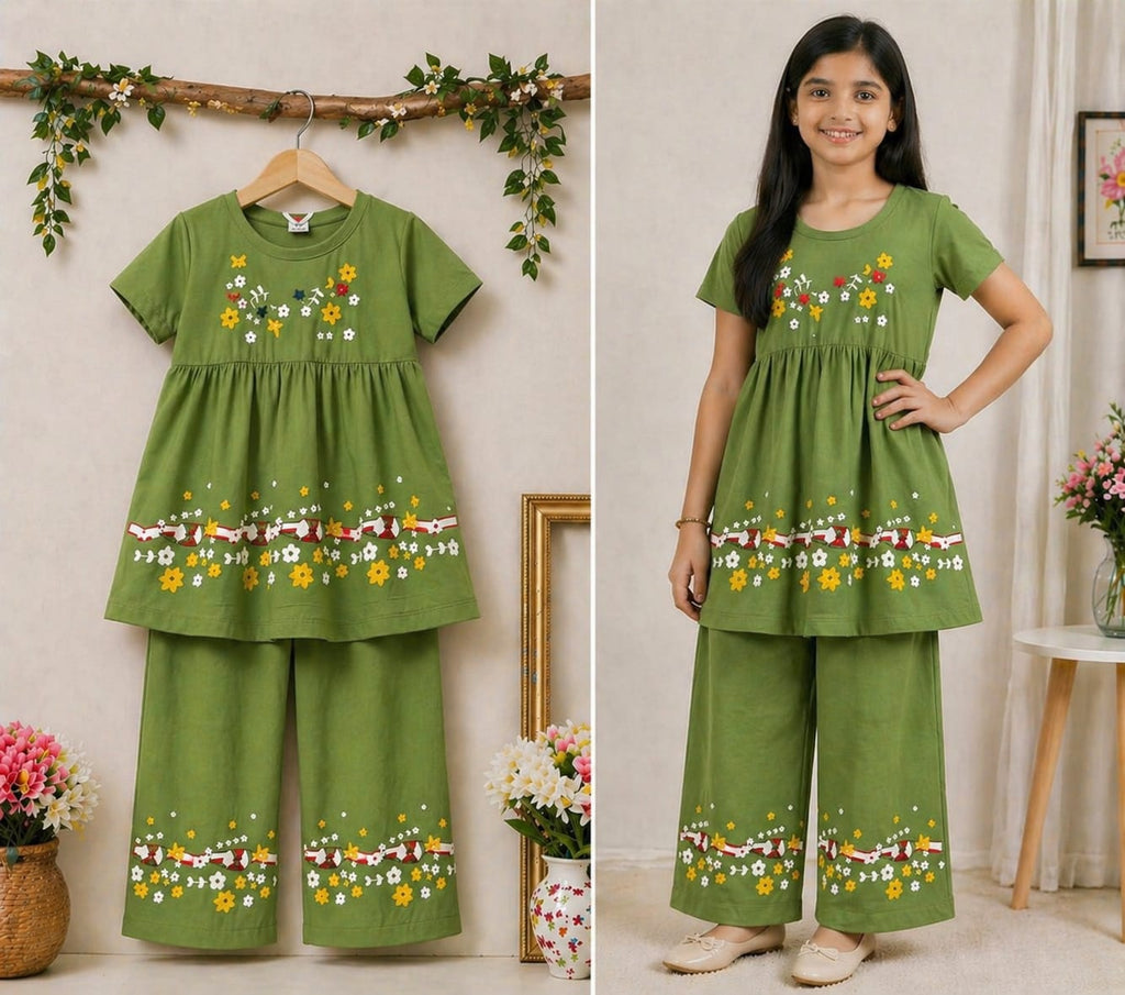 Premium Outerwear Dress Set for Your Little Princess