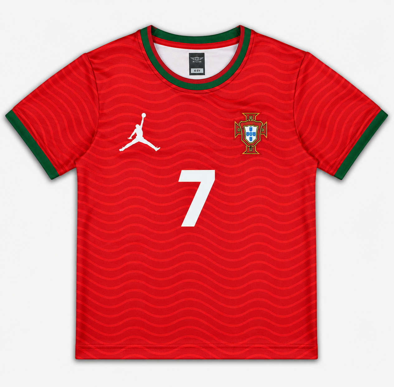 Portugal Home Edition (Red color) Jersy for Your Kids 👕🩷